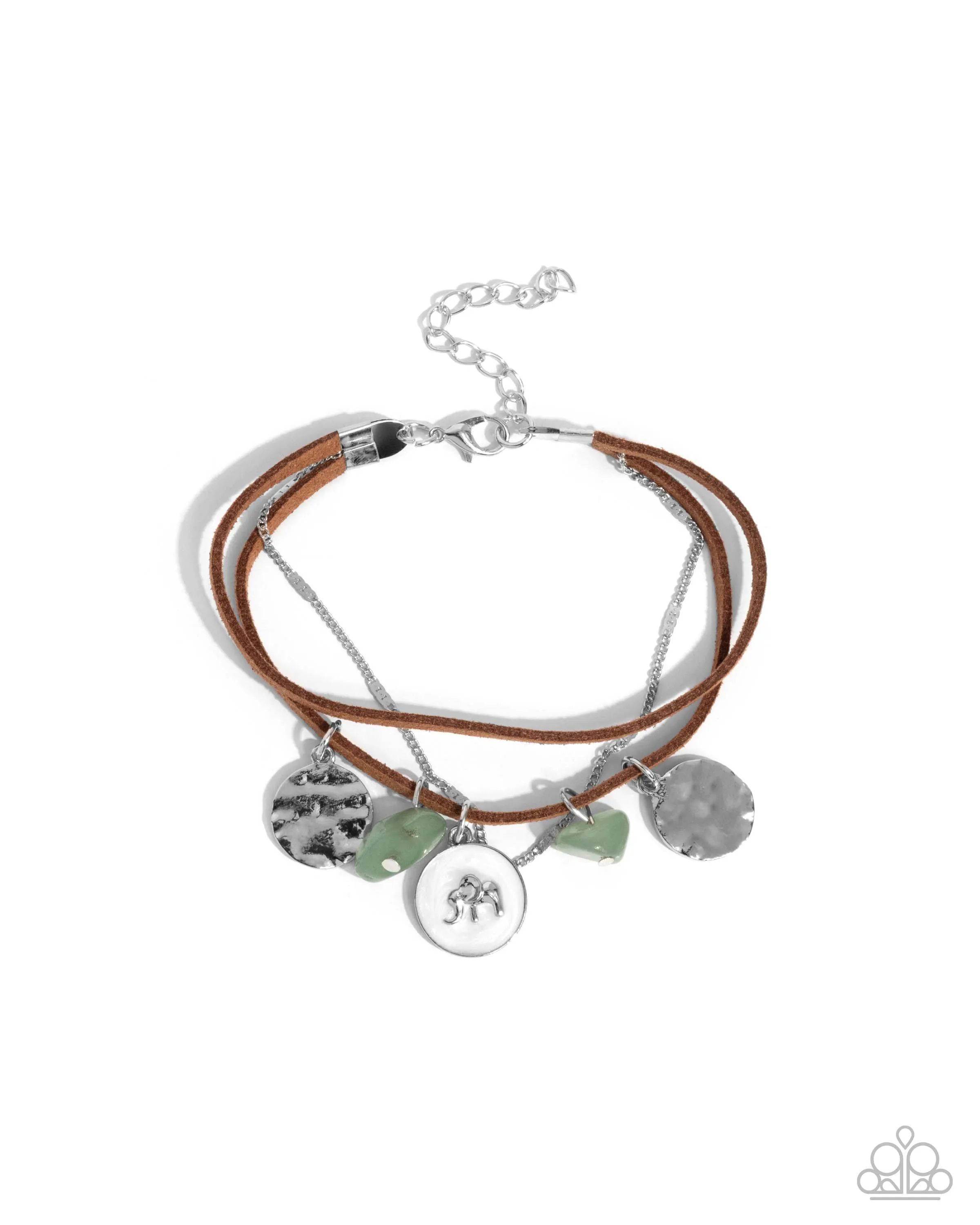 Serene Stroll - Green Bracelet