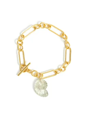Shell & Gold Bracelet