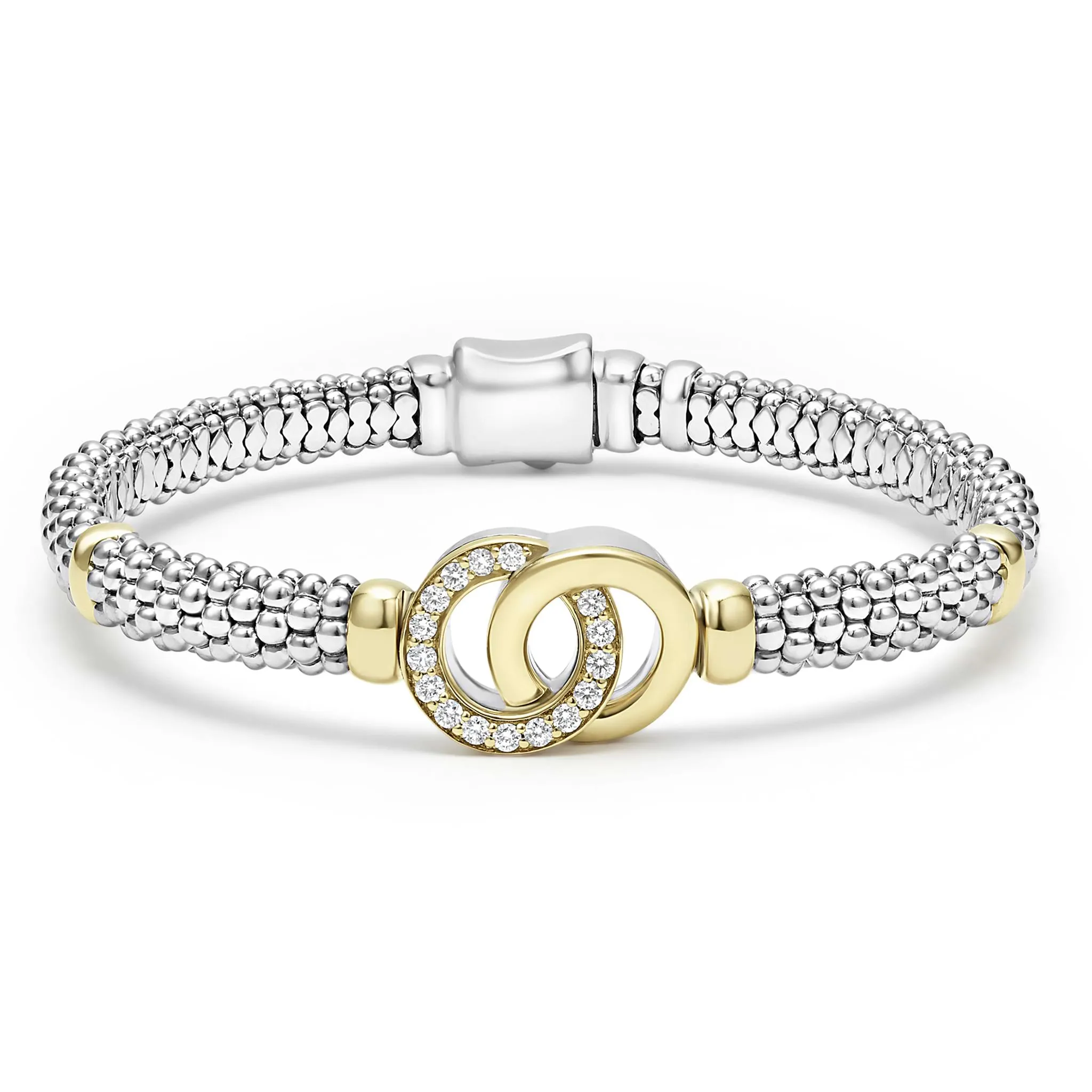 Signature Caviar 18K Gold and Diamond Bracelet Gift Set