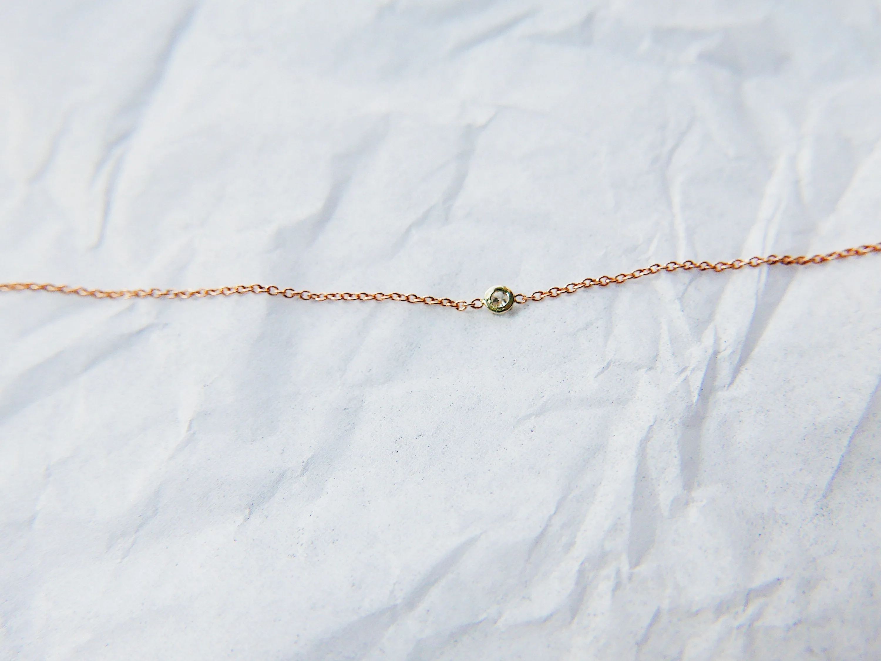 Single Diamond Bracelet