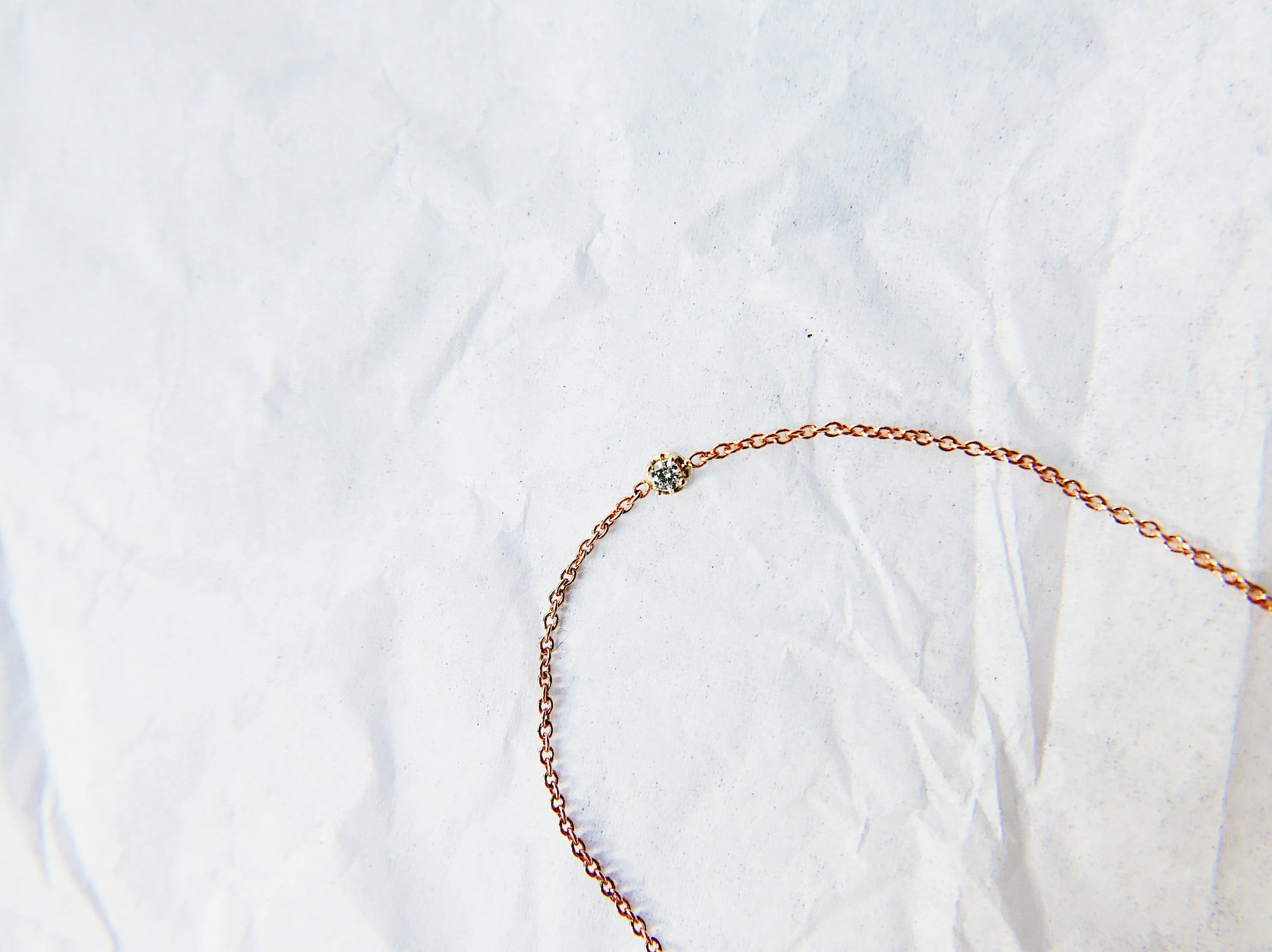 Single Diamond Bracelet