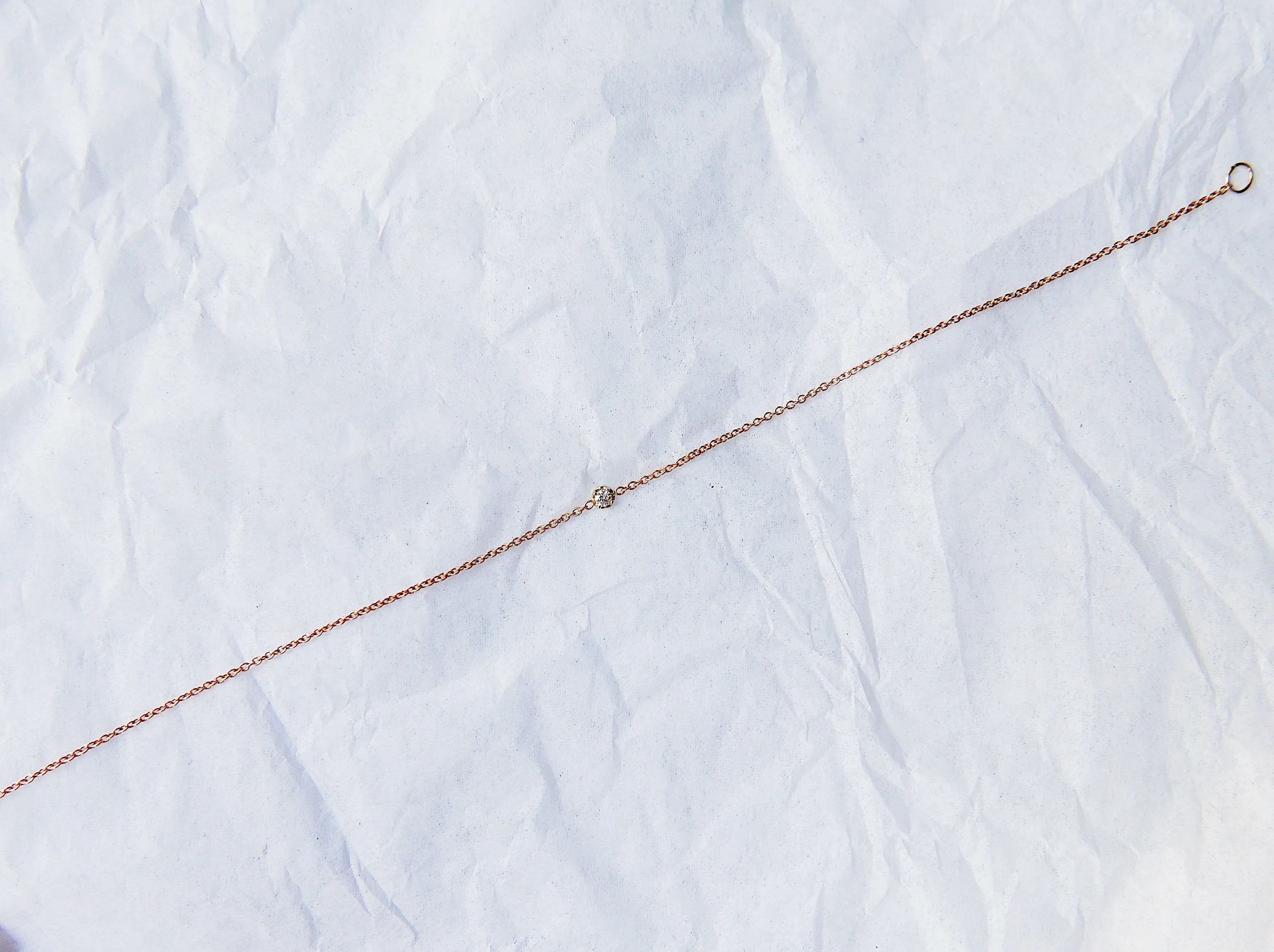 Single Diamond Bracelet