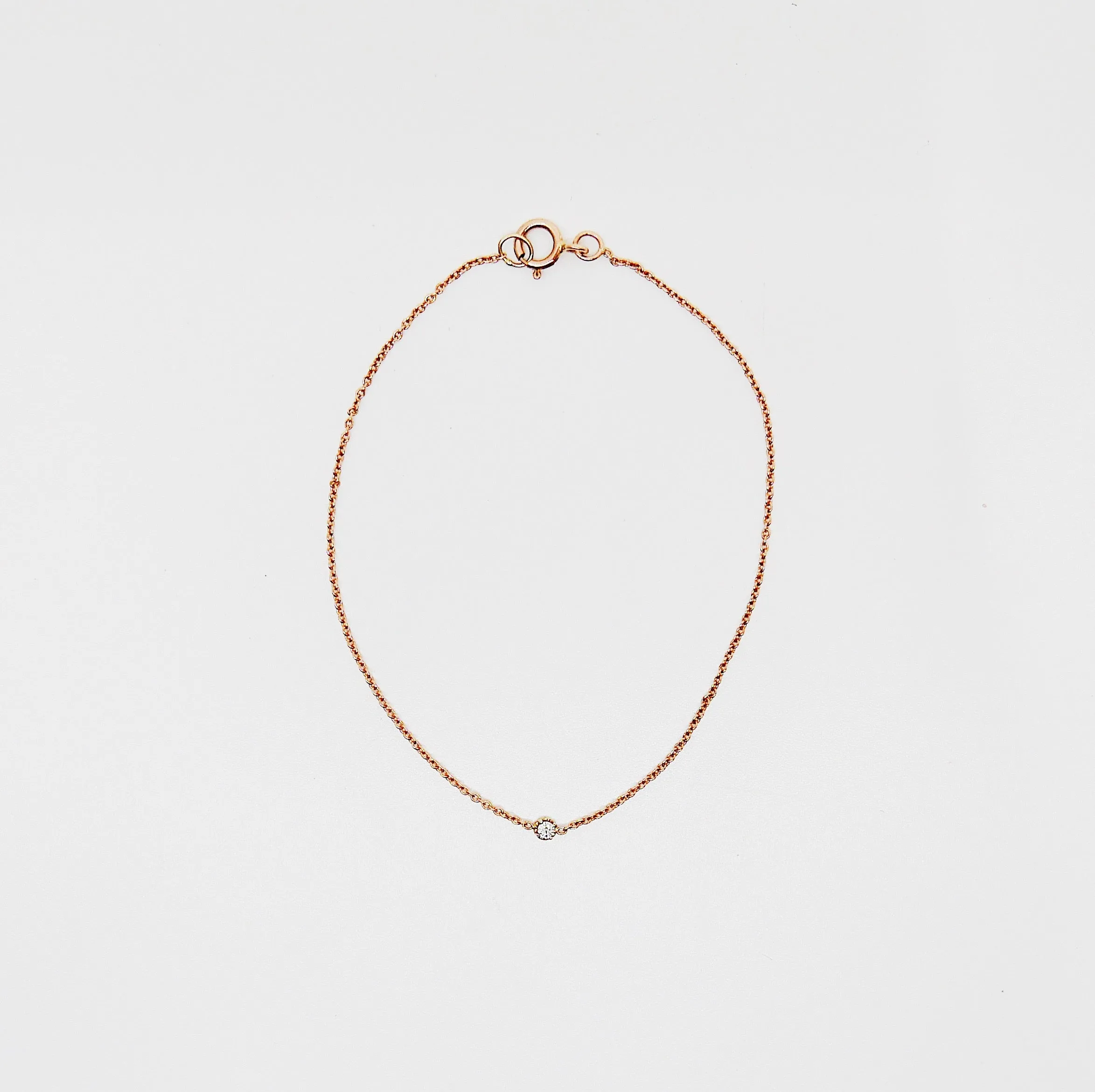 Single Diamond Bracelet