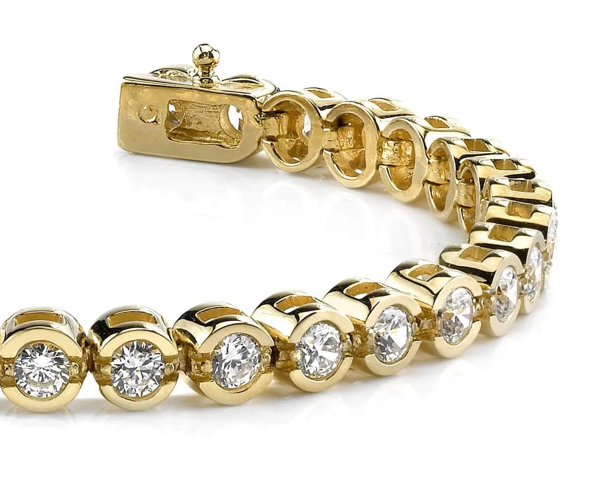 Smile Link Lab-Grown Diamond Tennis Bracelet with 10.12 ct.(finished) 4.75mm