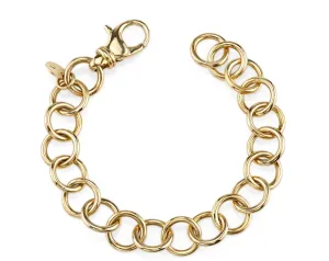 Solid Gold Club Bracelet