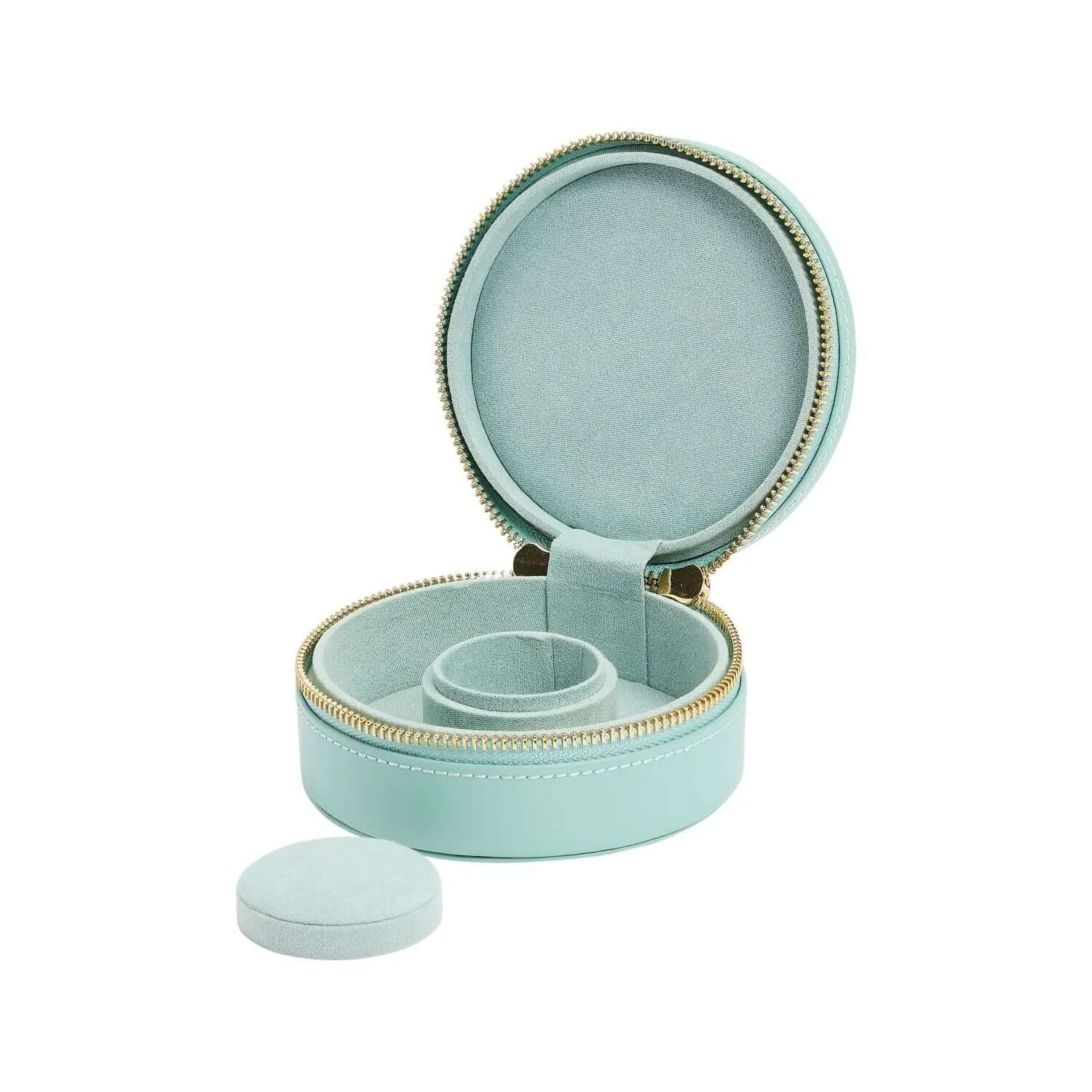 Sophia Round Zip Case Jade