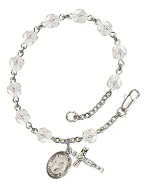 St. John of the Cross Custom Birthstone Rosary Bracelet