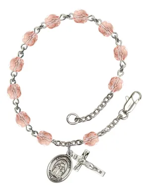St. Sophia Custom Birthstone Rosary Bracelet