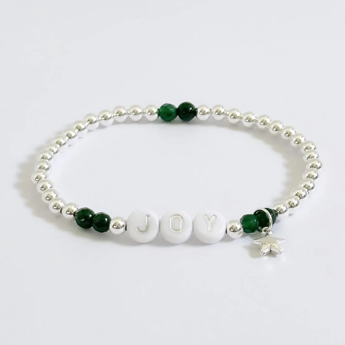 Sterling Silver Christmas Bracelet