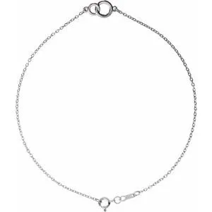 Sterling Silver Interlocking Circle Bracelet