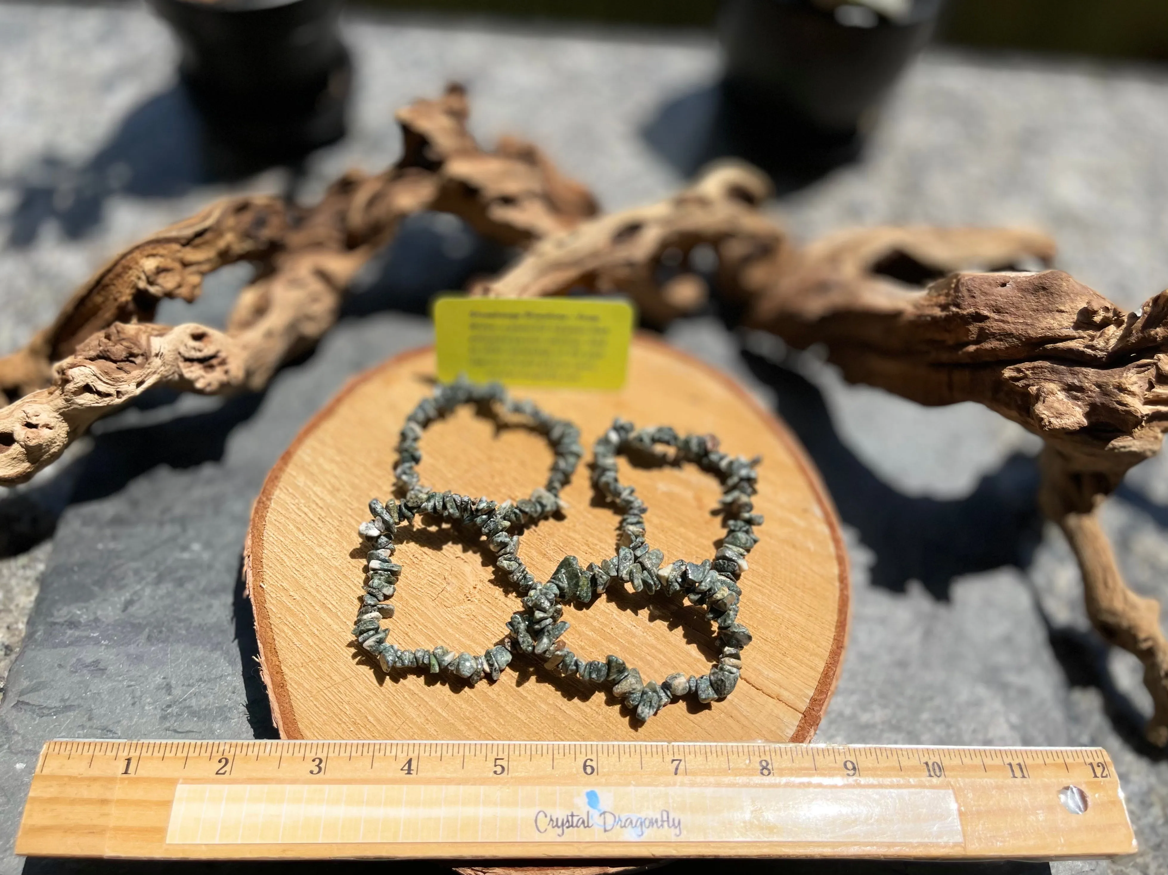 Stonehenge Preseli Bluestone Chip Bracelets from Wales FB1567