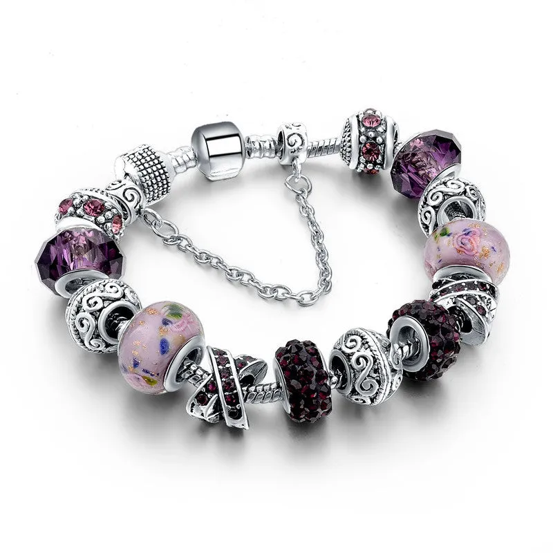 Szelam Jewellery European Charm Bracelets For Women 925 Silver Chain Bracelets & Bangles DIY Jewelry Pulseras SBR160014