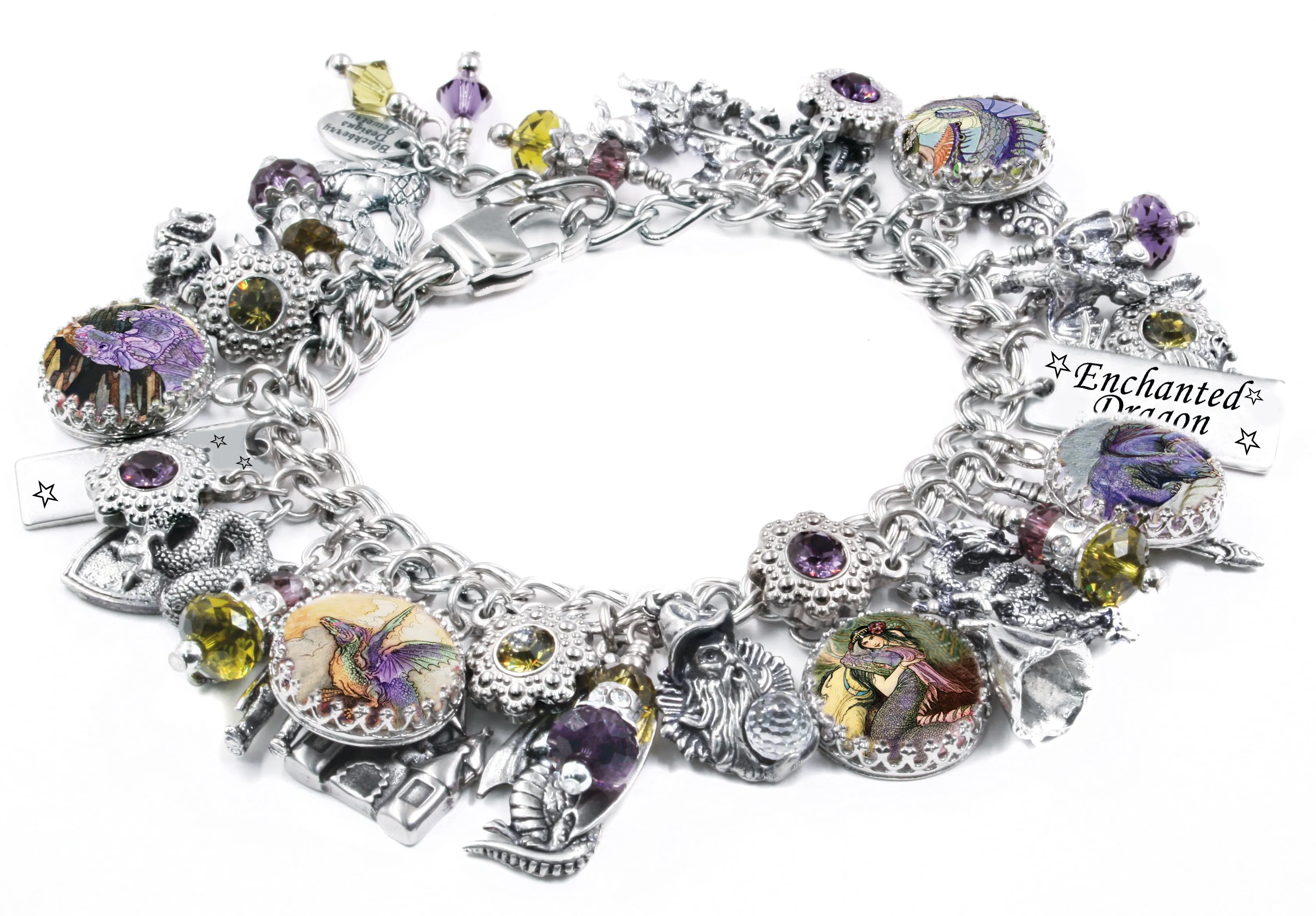 The Enchanted Dragon Charm Bracelet