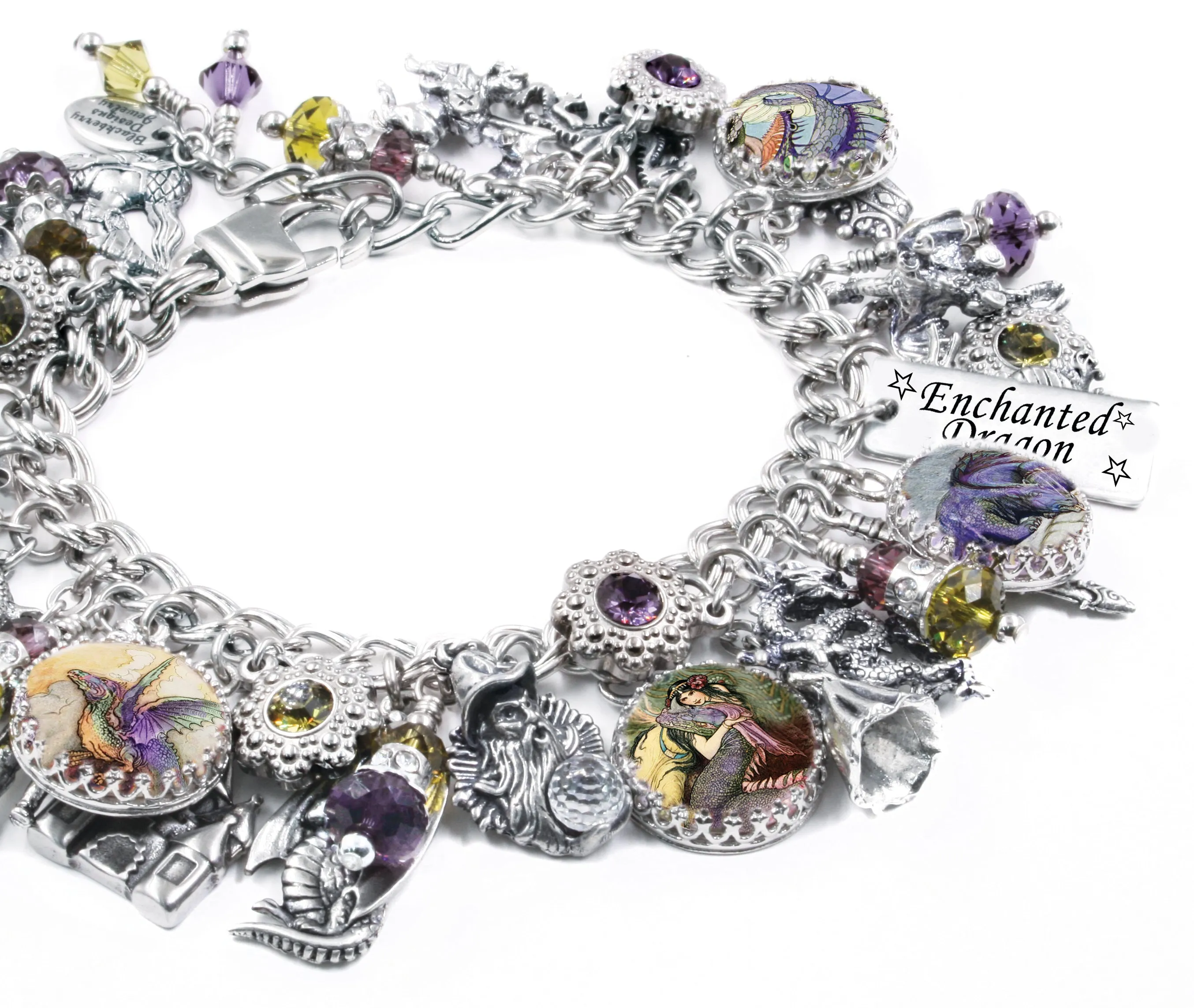 The Enchanted Dragon Charm Bracelet