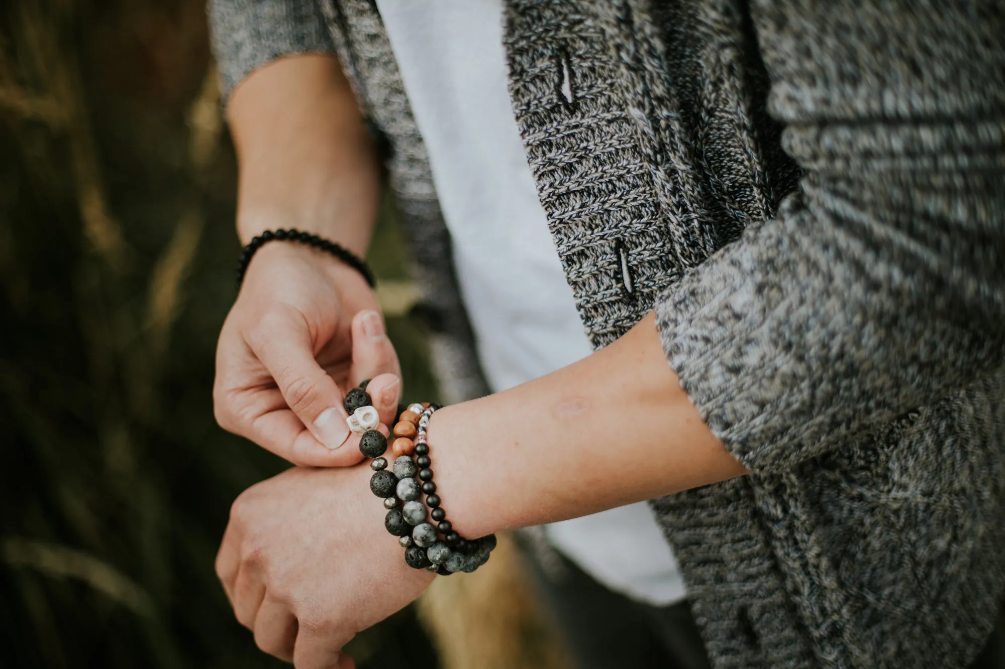 The Mens Family Birthstone Bracelet