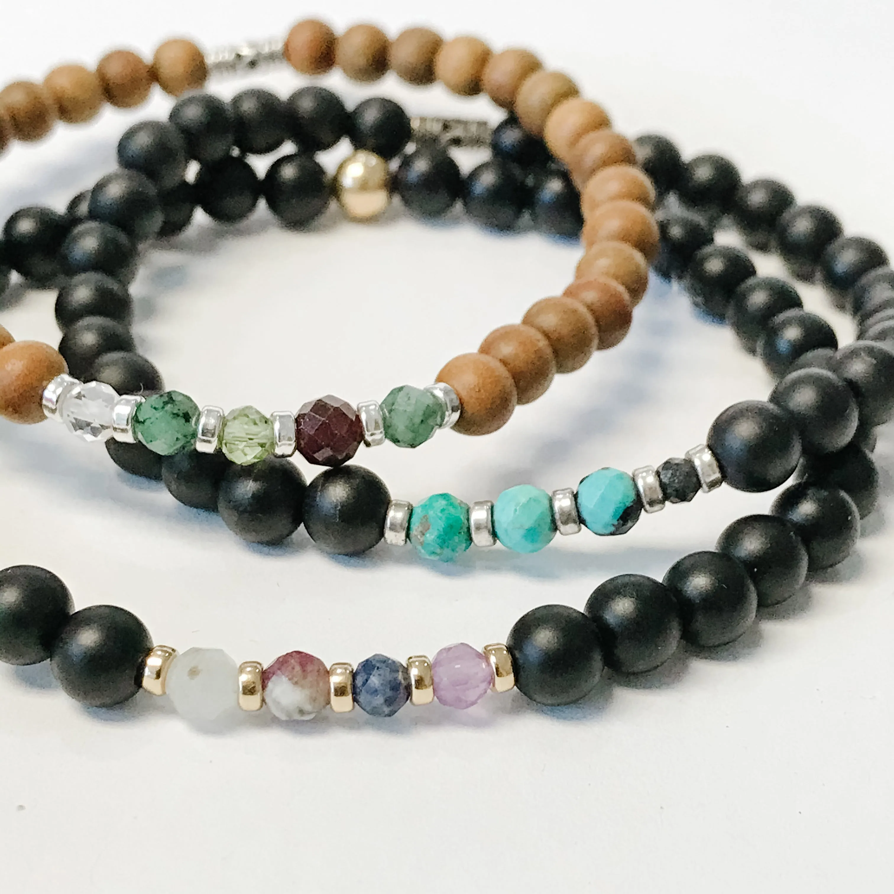 The Mens Family Birthstone Bracelet