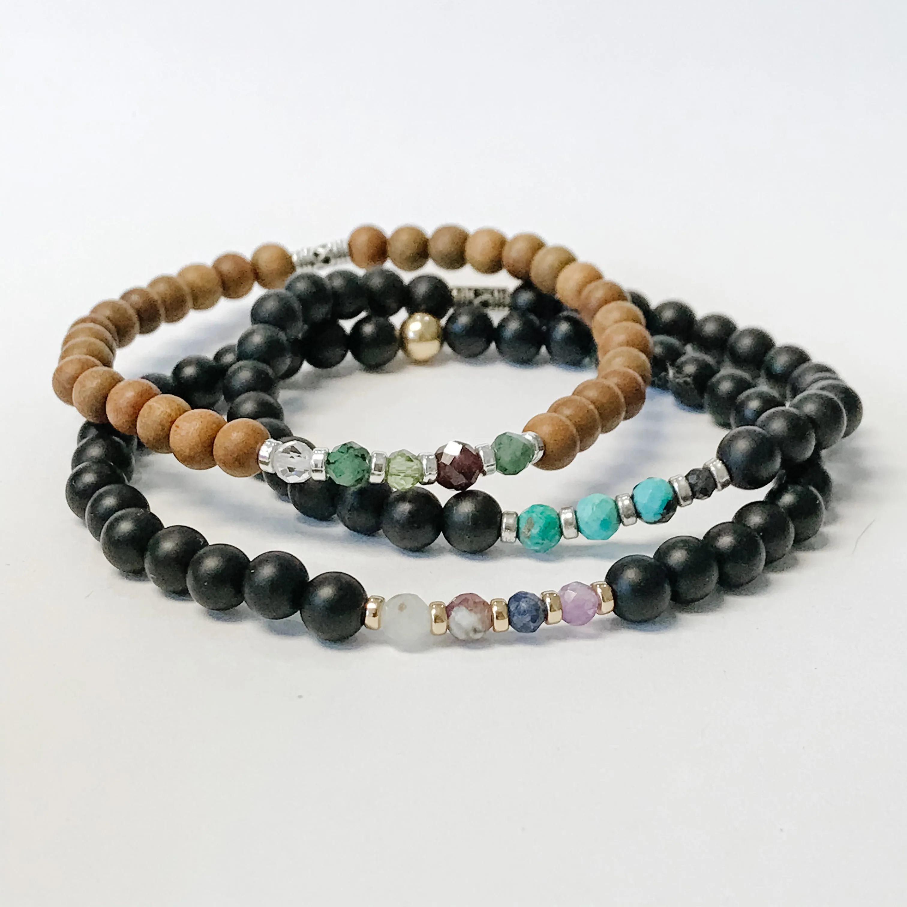 The Mens Family Birthstone Bracelet