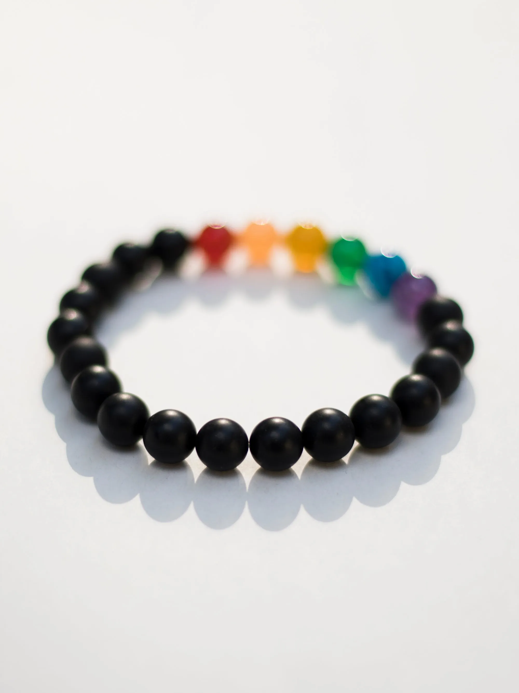 The Rudest Real Gemstone Bracelet - 2 Pack - Onyx & Jasper