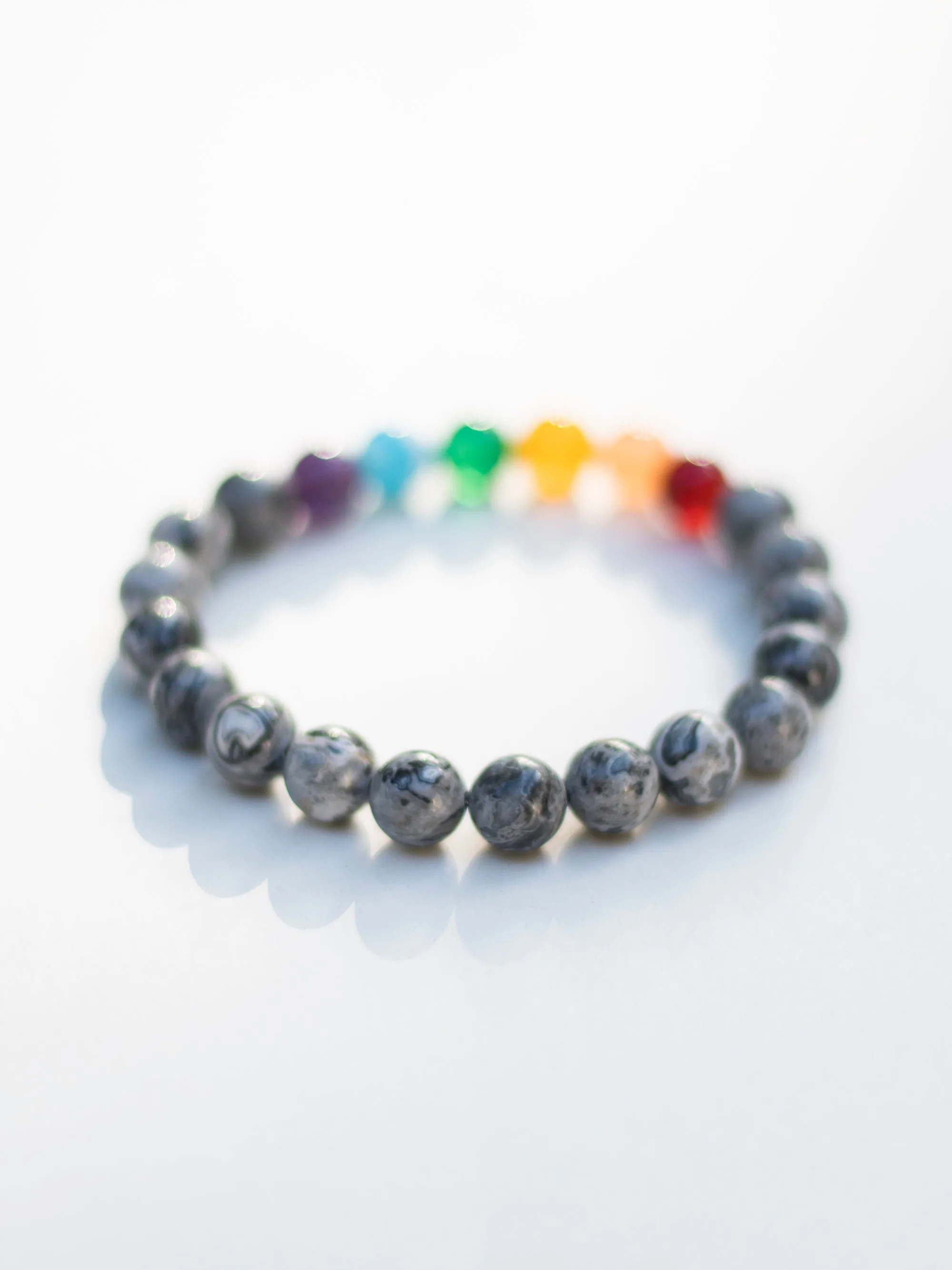 The Rudest Real Gemstone Bracelet - 2 Pack - Onyx & Jasper