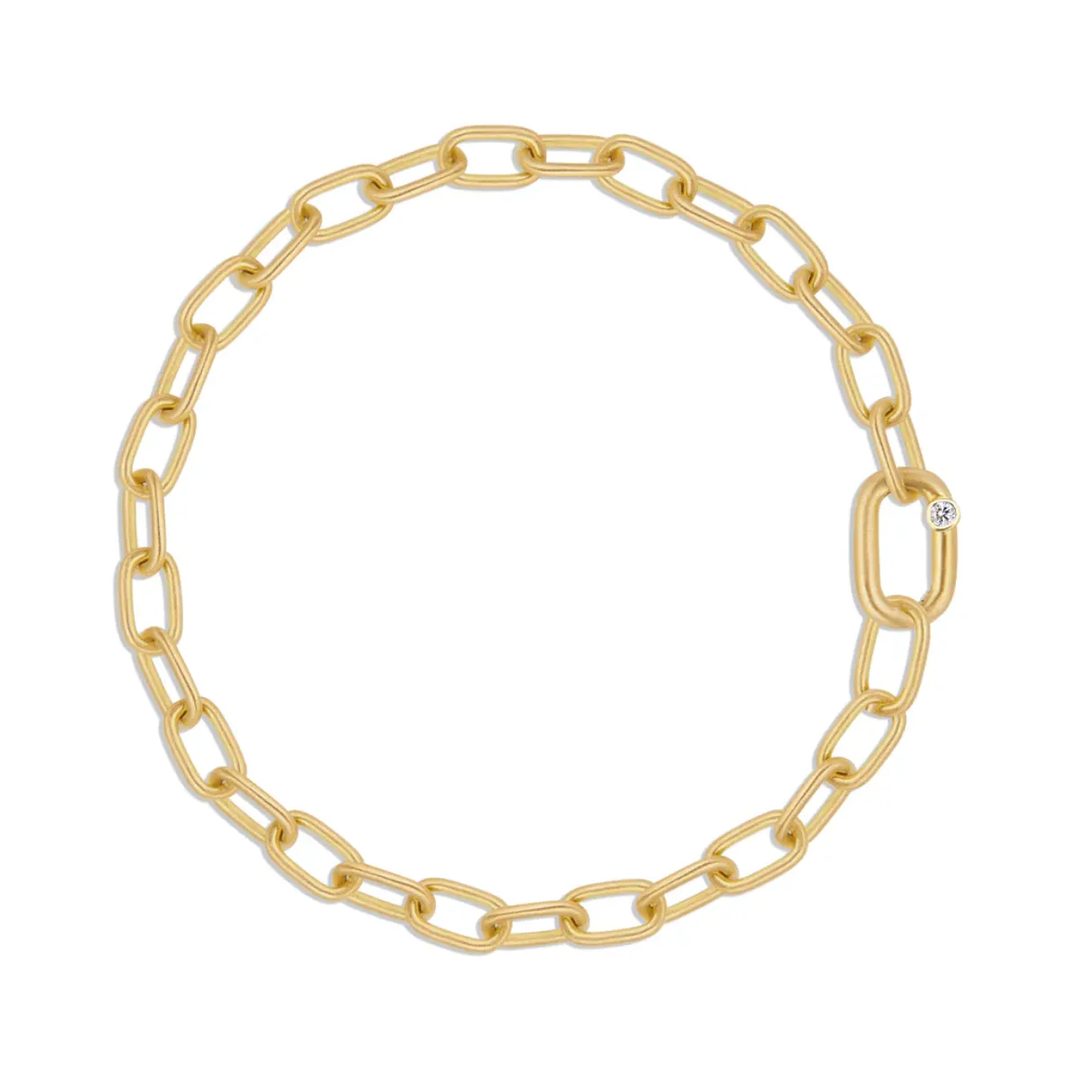Thor(vi) Chain Diamond Link Bracelet