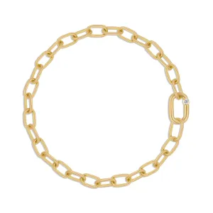 Thor(vi) Chain Diamond Link Bracelet