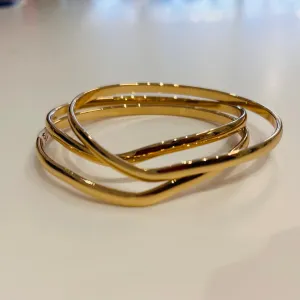 Three Point Nesting Set Bangles