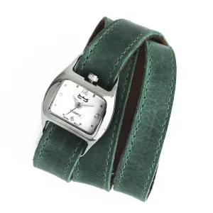 TWIST Wrap Watch – Jade Green