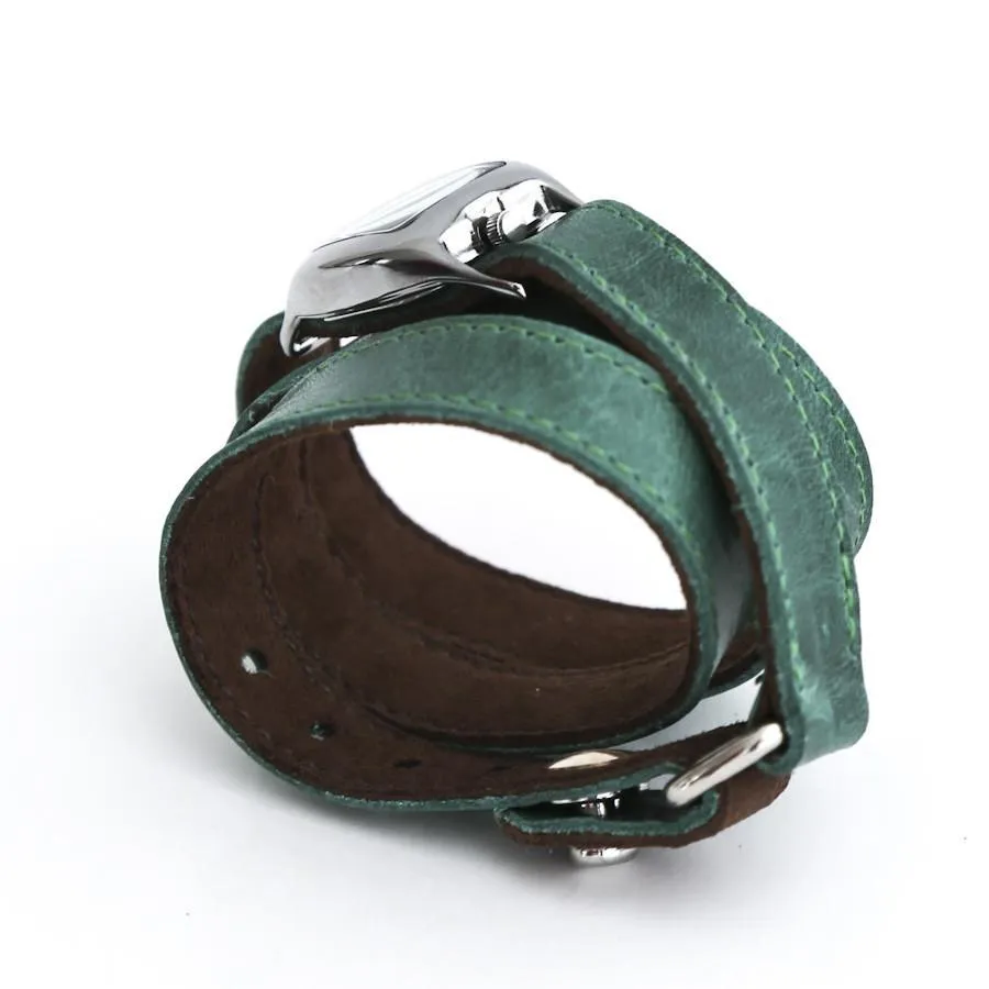 TWIST Wrap Watch – Jade Green