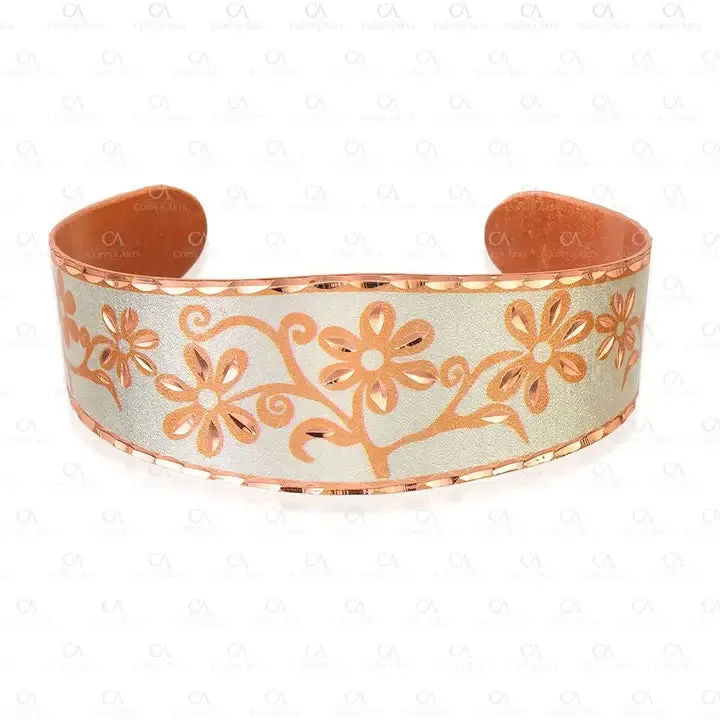 Unique Silver Flower Bracelets