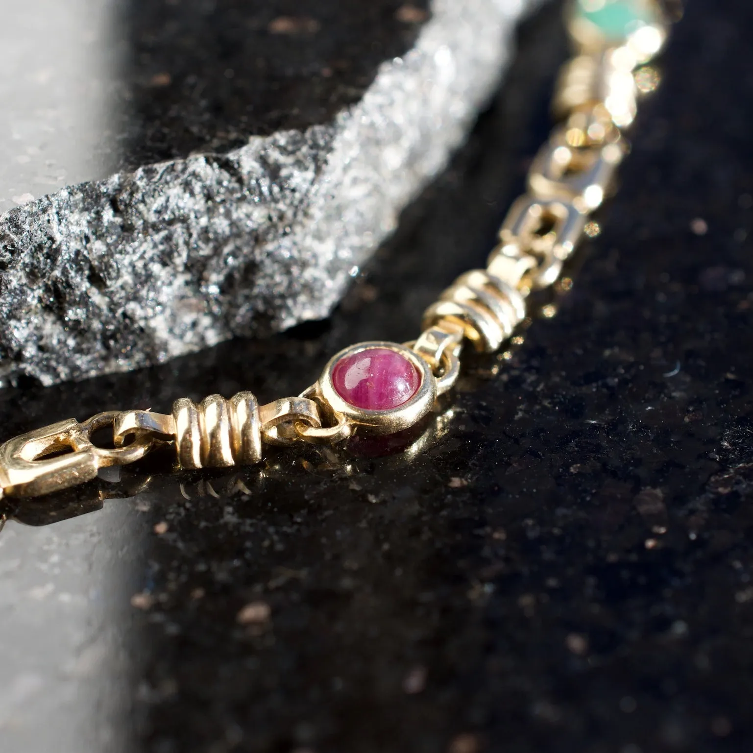 Vintage Cabochon Bracelet