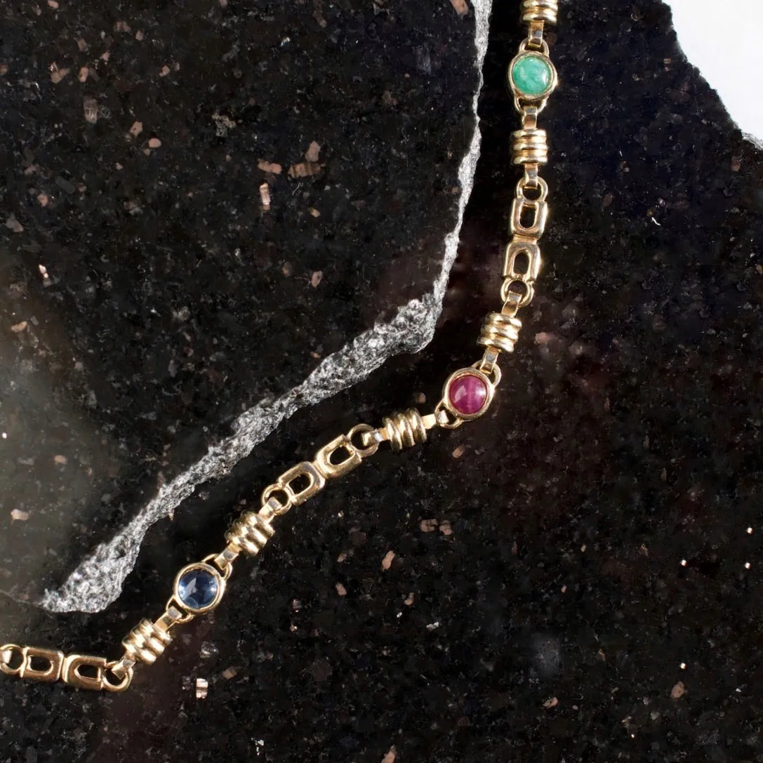 Vintage Cabochon Bracelet