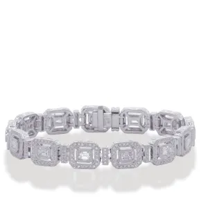 White Gold Diamond Bracelet