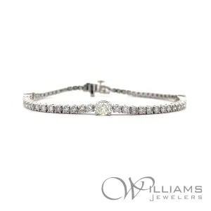 Williams Signature 14 Karat Diamond Bracelet