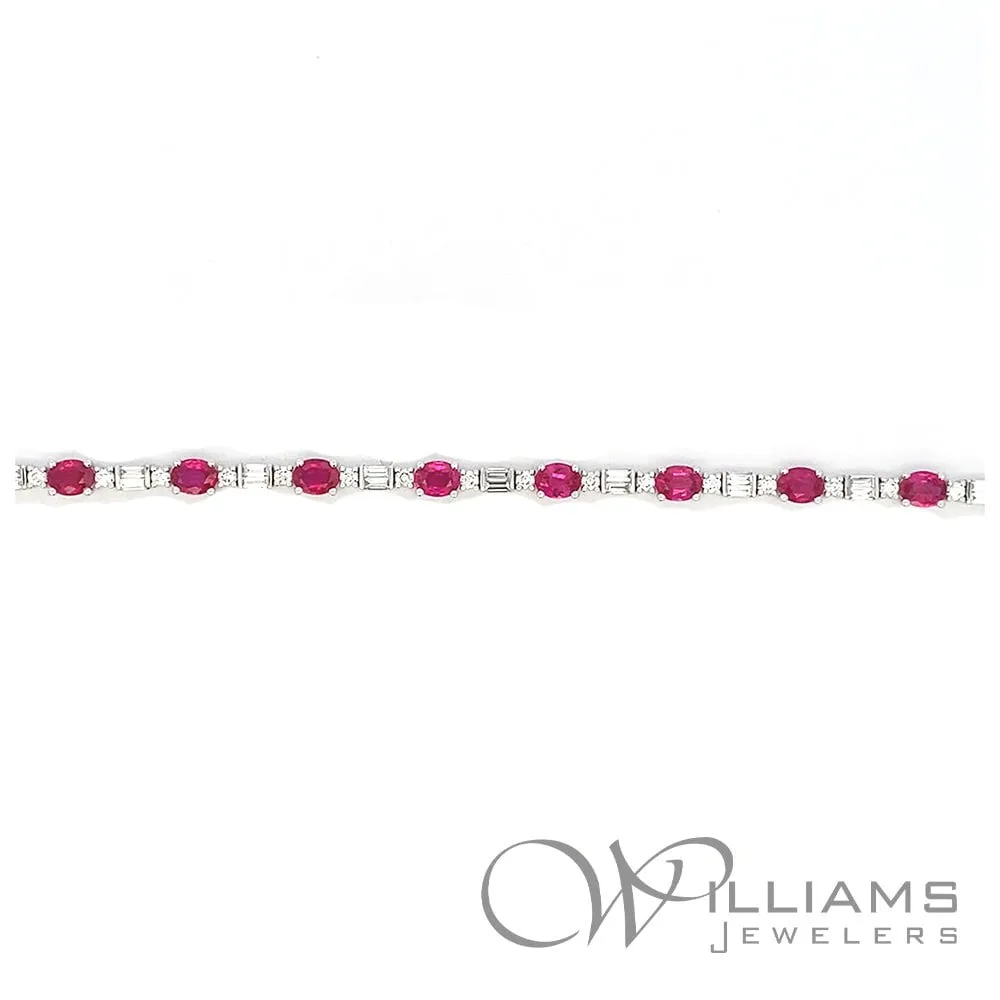 Williams Signature 18 Karat Ruby Bracelet