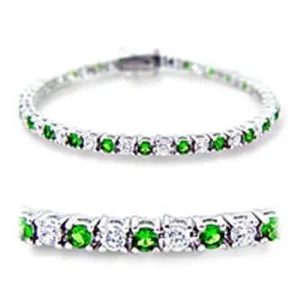 Women's Bracelets 46906 - Rhodium Brass Bracelet with