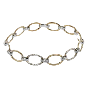 ZB848 Bracelet in 14k Gold with Diamonds